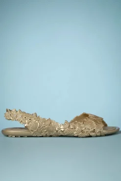 Hot Flexi Butterfly Flipflop Sandalen In Goud Vrouwen Slippers