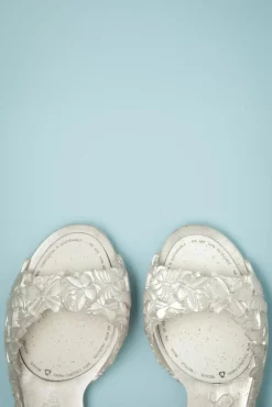 New Flexi Vlinder Flipflop Sandalen In Pearl Vrouwen Slippers