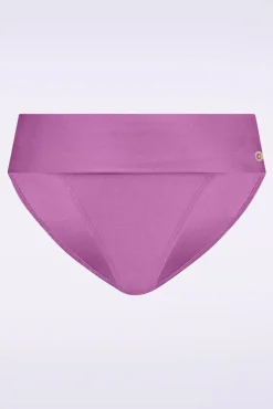 Best Flipover Bikiniroekje In Glanzend Lilapaars Vrouwen Bikini's