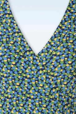 Hot Frankie Bubble Pop Wikkel Jurk In Multi Vrouwen Swing Jurken