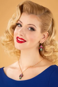 Frida Oorbellen In Antiek Goud Vrouwen Sieraden