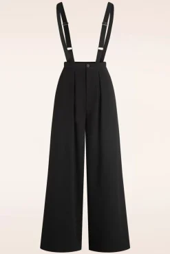 Glynda Broek In Zwart Vrouwen Broeken