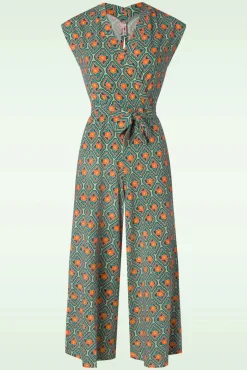 Sale Hello Fritjes Jumpsuit In Flowers Mirror Of Joy Vrouwen Playsuits & Jumpsuits