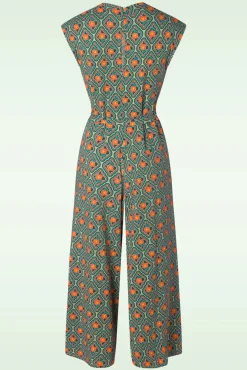 Sale Hello Fritjes Jumpsuit In Flowers Mirror Of Joy Vrouwen Playsuits & Jumpsuits