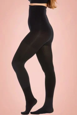 Online High Waist Slim Panty In Zwart Vrouwen Panty's