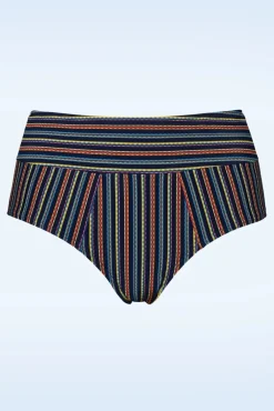 Best Holi Vintage Bikinibroekje Met Hoge Taille In Multi Vrouwen Bikini's