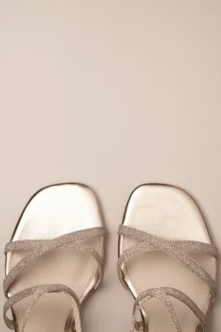 Outlet Holly Glam Sandaaltjes In Rose Vrouwen Sandalen