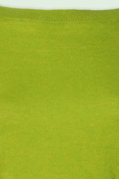 New Ivy Cocoon Top In Limoen Vrouwen Truitjes