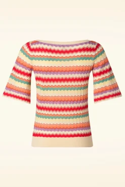 Sale Ivy Hadley Wide Top In Creme Vrouwen Truitjes