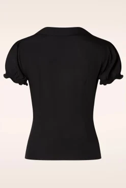 Best Jane Blouse In Zwart Vrouwen Blouses