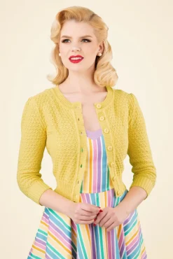 New Jennie Vest In Babygeel Vrouwen Vestjes