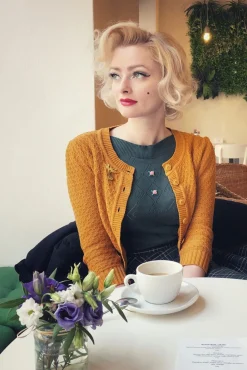 Clearance Jennie Vest In Brons Vrouwen Vestjes