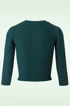 Discount Jennie Vest In Pauw Vrouwen Vestjes