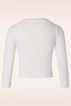 Clearance Jennie Vest In Wit Vrouwen Vestjes