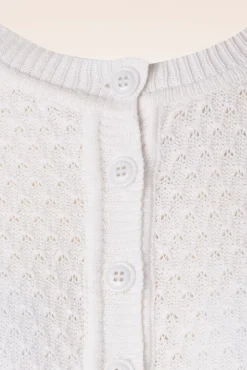 Clearance Jennie Vest In Wit Vrouwen Vestjes