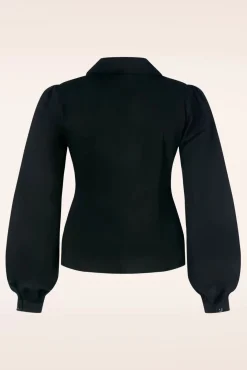 Jerry Blouse In Zwart Vrouwen Blouses
