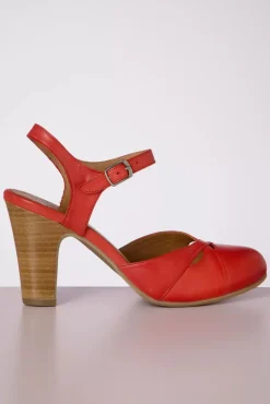 Sale Joanie Sandaal In Scarlet Rood Vrouwen Sandalen