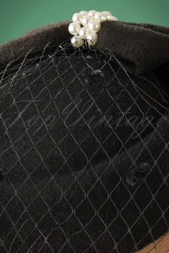 Discount Judy-Hoed In Zwart Vrouwen Haaraccessoires