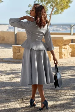 Best Julie Silver Getailleerde Blazer In Grijs Vrouwen Jassen