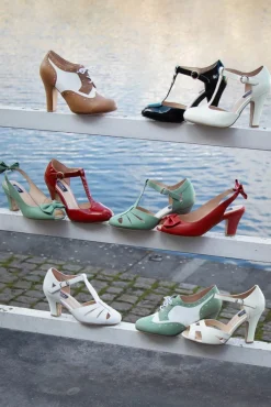 Online June Effortlessly Elegant Lakpumps In Zwart Vrouwen Pumps