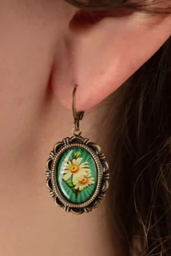 Best Kamille Oorbellen In Goud Vrouwen Sieraden