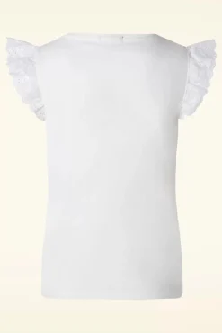 Outlet Katie Top In Wit Vrouwen Tops