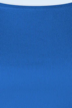 New Kaylie Top In Disco Blauw Vrouwen Tops