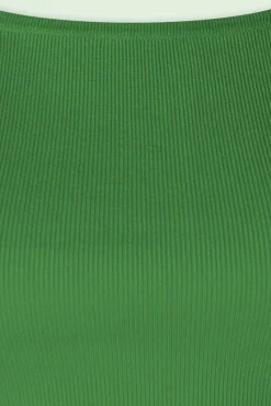 Kaylie Top In Flessengroen Vrouwen Tops