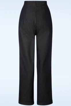 Best Kiki-Lea High Waisted Jeans In Zwart Vrouwen Broeken