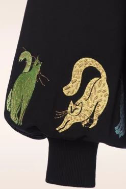 Best Kitty Sweatshirt In Zwart Vrouwen Truitjes