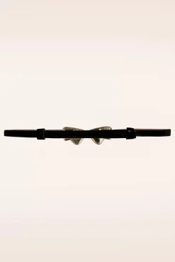 Online Lana Bow Riem In Zwart Vrouwen Riemen