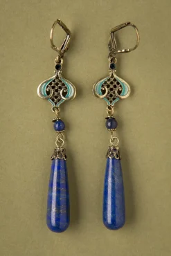 Online Lapis Oorbellen In Blauw Vrouwen Sieraden
