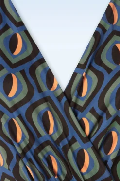 Online Laurie Maxi Jurk In Blauw Vrouwen Maxi Jurken