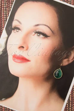 Outlet Lavina Stenen Oorbellen In Smaragd Vrouwen Sieraden