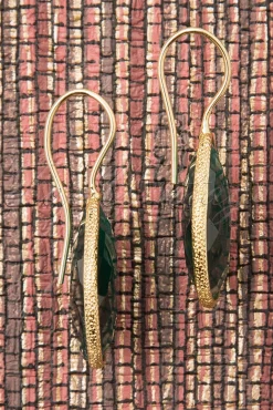 Outlet Lavina Stenen Oorbellen In Smaragd Vrouwen Sieraden