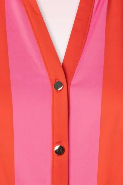 Clearance Leanna Maxi Jurk In Fuchsia Vrouwen Plus Size Jurken