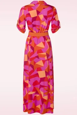 Online Lexie Maxi Jurk In Fuchsia Vrouwen Plus Size Jurken