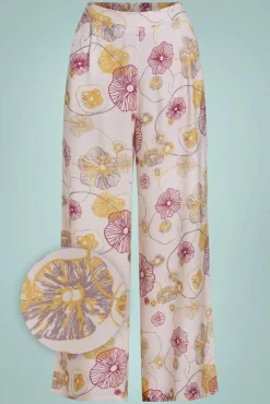 Outlet Lotus Wijde Broek In Gebroken Wit Vrouwen Broeken