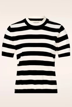 Sale Lucy Jumper In Zwart En Wit Vrouwen Truitjes