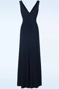 Sale Macey Maxi Jurk In Marineblauw Vrouwen Plus Size Jurken