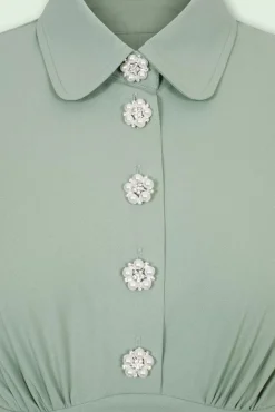 Maddy Jurk In Groen Vrouwen Effen Jurken