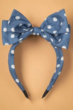 Best Magdalena Haarband In Blauw Vrouwen Haaraccessoires