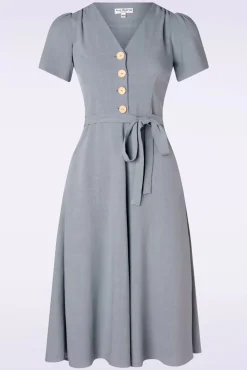 New Magnolia Jurk In Lavendel Vrouwen Swing Jurken