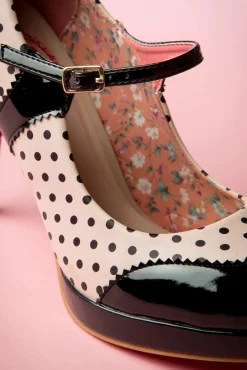 Best Mary Jane Pumps In Zwart En Beige Roze Vrouwen Pumps