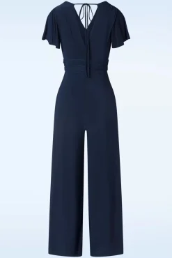 Discount Matilda Jumpsuit In Marineblauw Vrouwen Playsuits & Jumpsuits