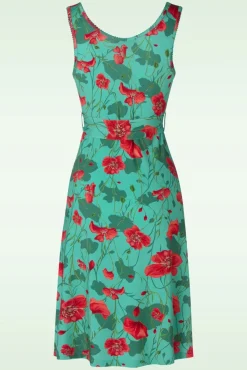 Discount Milly Poppy Jurk In Groen Vrouwen Plus Size Jurken