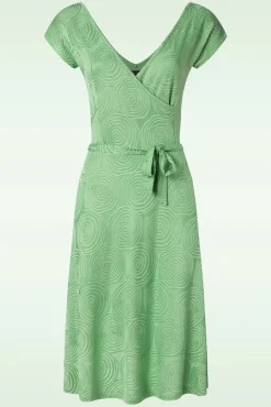 Discount Mira Pop-Up Jurk In Mineraalgroen Vrouwen Plus Size Jurken