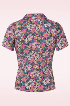 Discount Montmartre Botanica Rose Blouse In Multi Vrouwen Blouses