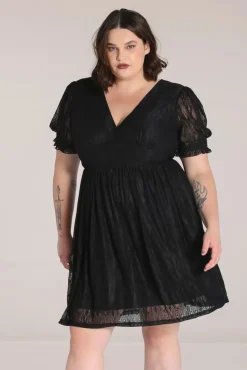 New Mortem Mini Jurk In Zwart Vrouwen Effen Jurken