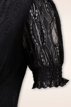 New Mortem Mini Jurk In Zwart Vrouwen Effen Jurken